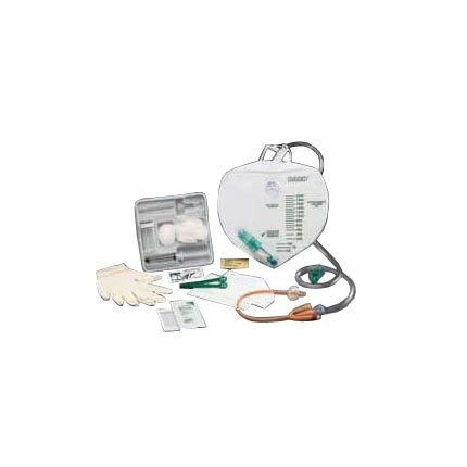 Bard Rochester - Bardex Lubricath - 899916 - Foley Tray, 16Fr, Advance, Lubricath, Drainage Bag, Anti - Reflux Chamber, Control - Fit Outlet Tube, Statlock Stabilization Device