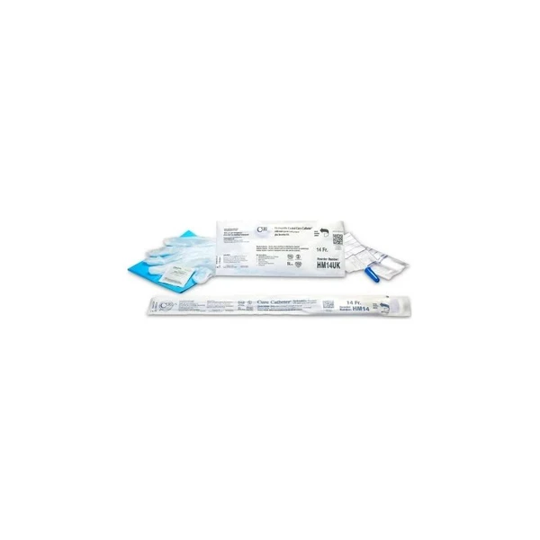 Convatec - Cure Hydrophilic - Hm14Uk - Catheter Male / 16 Straight Tip With Kit 14 Fr