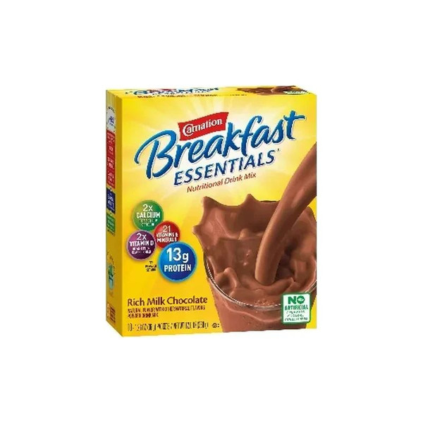 Nestle - Boost - 12458851 - Carnation Breakfast Essentials, Ready - To - Drink, High Protein, Classic French Vanilla, 8 Fl Oz., 220 Calories Per Reclosable Carton.