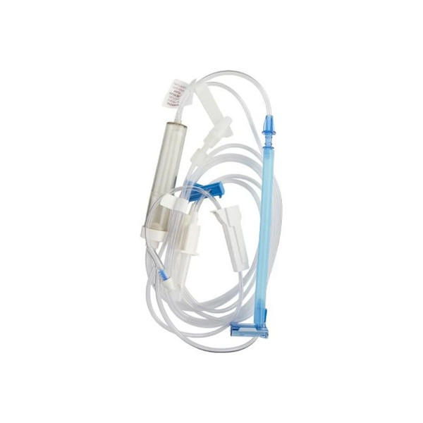 Bd Becton Dickinson - Alaris - 2477-0007 - Iv Pump Set 1 Port 60 Drops / Ml Drip Rate 180 Micron Filter 122 Inch Tubing Blood