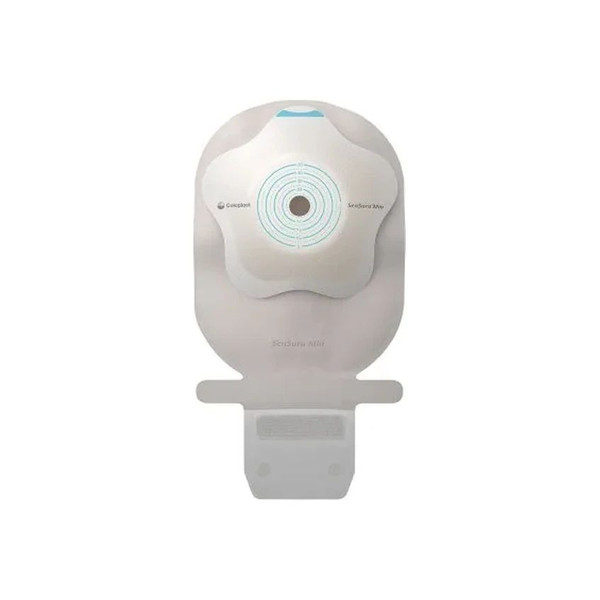 Coloplast - Sensura - 18341 - Mio Concave Ostomy Pouch One - Piece System 11 Inch Length Maxi 3/8 To 2 - Stoma Drainable Trim Fit