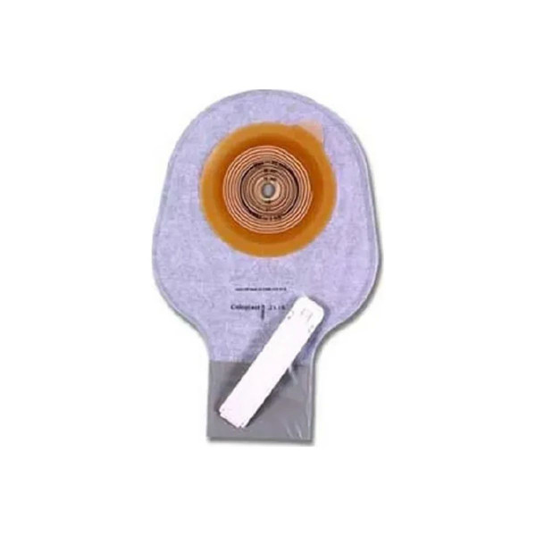 Coloplast - Assura - 2115 - Colokids Colostomy Pouch One - Piece System 8 - 1/2 Inch Length To 1 - Stoma Drainable Flat Trim Fit
