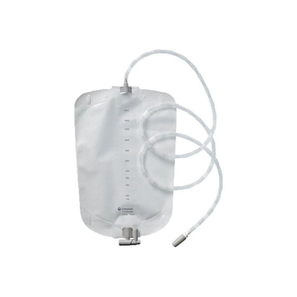 Coloplast - Assura - 2837 - Ileostomy Night Pouch Two - Piece System 2 Inch Length 3/8 To 1/8 Stoma Drainable