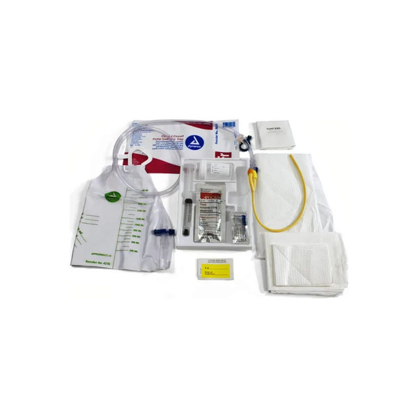 Dynarex - 5007 - Closed Circuit, System Foley Catheter Tray, 18 Fr