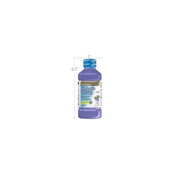 Perrigo - Lp12714 - Goodsense Oral Electrolyte, Grape Flavor, 100 Calories Per 33.8 Fl Oz (1 Liter) Bottle