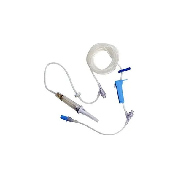 Baxter - 2C6519 - Continu - Flo Solution Set With Two Injection Sites Luer Lock Adapter Retractable Collar