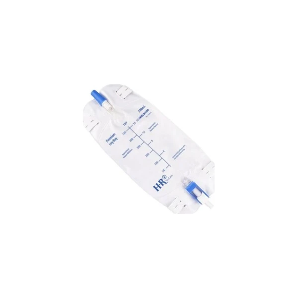 Hr Pharmaceuticals - Hrlb500 - Trucath 500ml Premium Flocked Back Leg Bag With Flip Valve