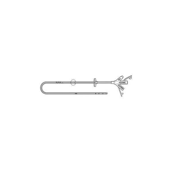 Avanos Medical - Mic - 0250-18-22 - Transgastric Jejunal Feeding Tube Kit Fr, 22Cm Length, 7 To 10Ml Balloon, Silicone, Tapered Distal Tip, Gamma Sterilized