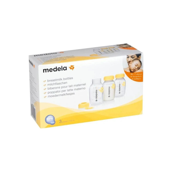 Medela - 101028979 - 150 Ml Breast Milk Storage Bottles, Non - Sterile