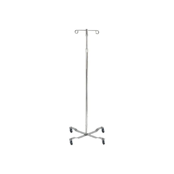 Drive Devilbiss Healthcare - Mckesson - Ms400E - Medical - Iv Stand Floor 2 - Hook 4 - Leg Rubber Wheels