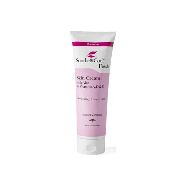 Medline - Msc095332h - Soothe & Cool Skin Cream,White,8.00 Oz