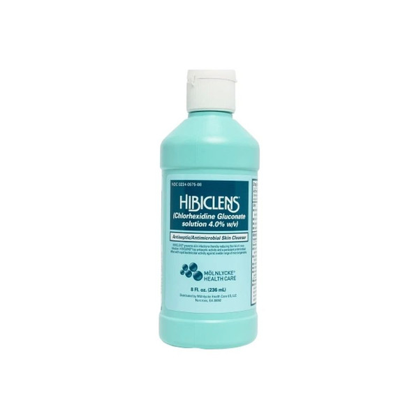 Molnlycke Health Care - Hibiclens - 57508 - Antiseptic / Antimicrobial Skin Cleanser 8 Oz Bottle 4% Strength Chg ( Gluconate) Nonsterile