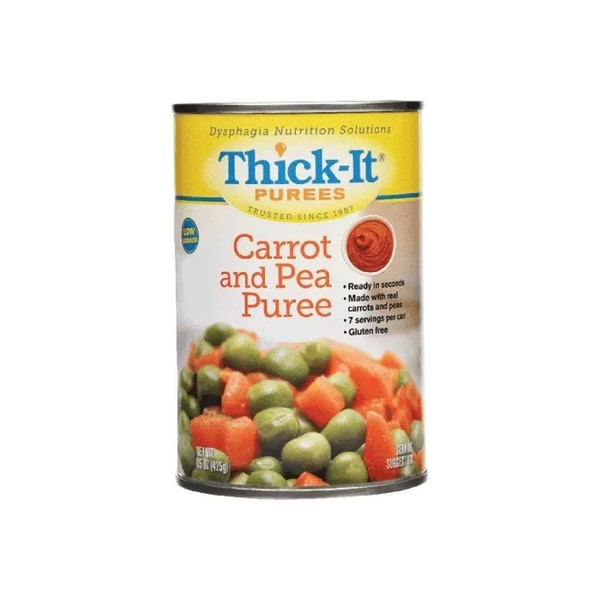 Kent Foods - Precision - H303 - Group Thick - It Carrot And Pea Puree 15 Oz Can, Gluten Free
