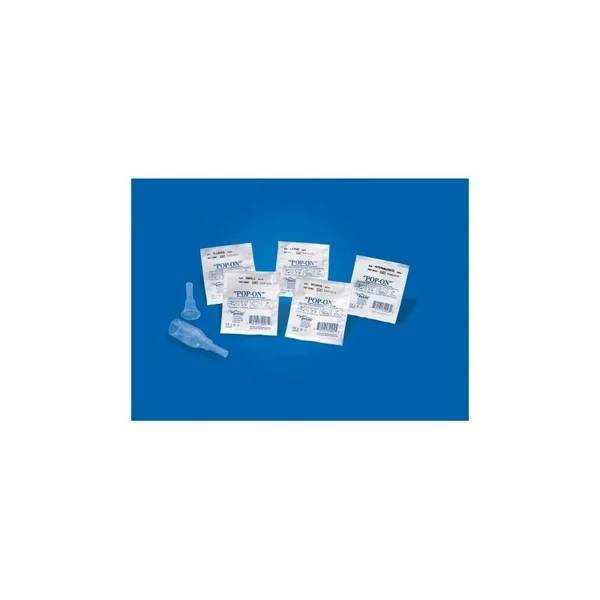 Bard Rochester - Pop-On - 32102 - Male External Catheter Self - Adhesive Strip Silicone Medium