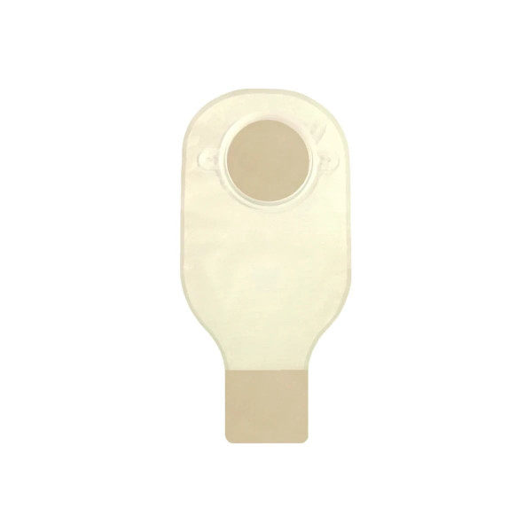 Safe N Simple - Sns7209214 - Llc 9" Drainable 2 - Piece Pouch, Beige, 57Mm, 1/4" Flange, With Belt Tabs, And One Curved Tail Closure