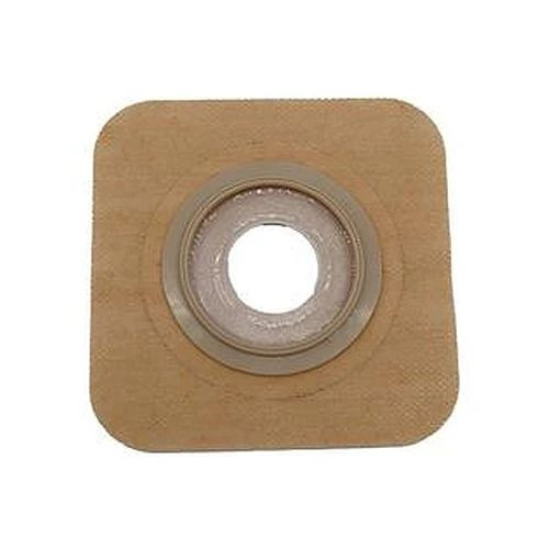 Safe N Simple - Sns7329134-Nf - Sns7329134Nf - 4 - 1/4 X 2 - Piece Wafer, Standard Wear, With Tape Collar, Beige, 50 Mm, Flange, 1 - 1/8 Precut Stoma Opening - Replaces Rrsns7329134