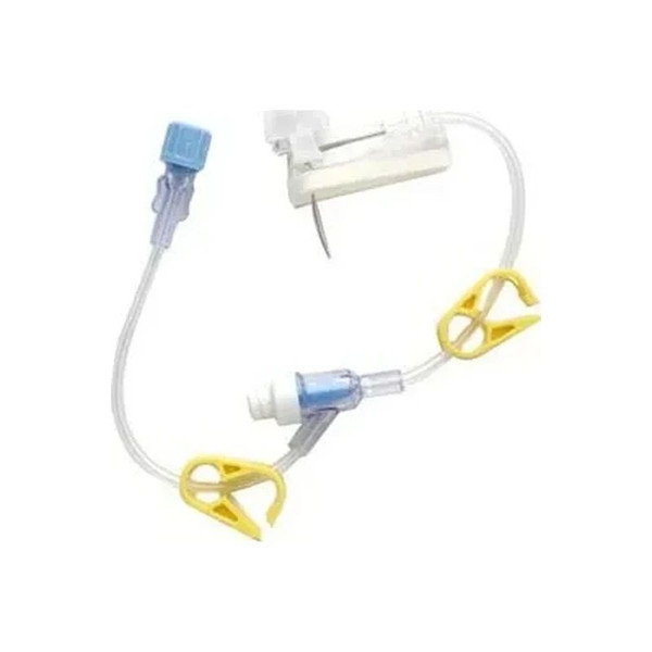 Icu Medical - Smiths - 21-2866-24 - Asd Gripper Plus Safety Needle Split Septum Y - Site 20G X 1" L, Latex - Free.
