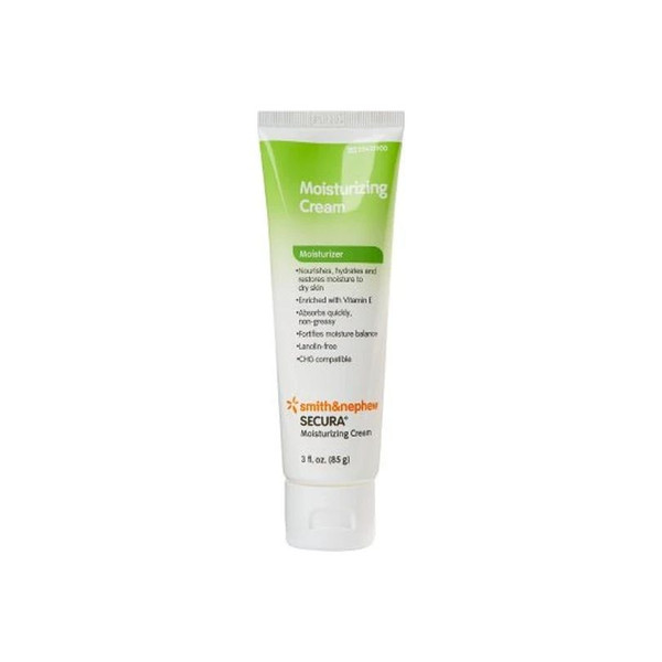 Smith & Nephew - Secura - 59431900 - Hand And Body Moisturizer 3 Oz Tube Unscented Cream