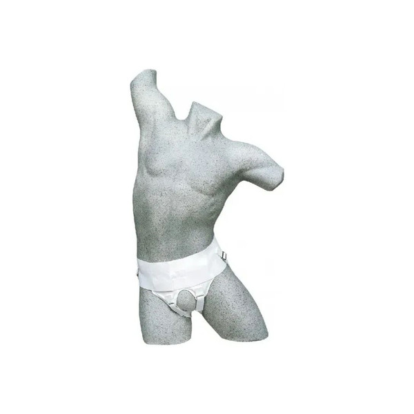 Cardinal Health - Leader - 5599 Whi Md - Hernia Belt, Unisex, White, Medium.