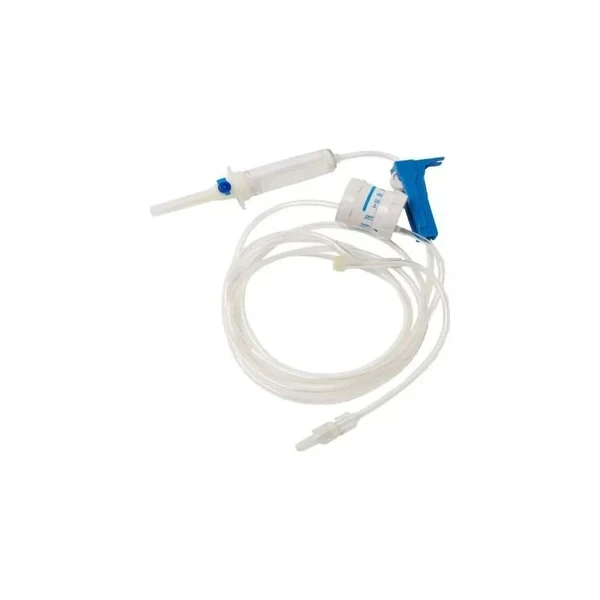 Truecare Biomedi - Tcbinf033G - I.V Administration Set With Gvs Easydrop Flow Rregulator, Dehp - Free, 1 Y - Site, 15 Filter In Drip Chamber, Swivel, Luer Lock, 92".