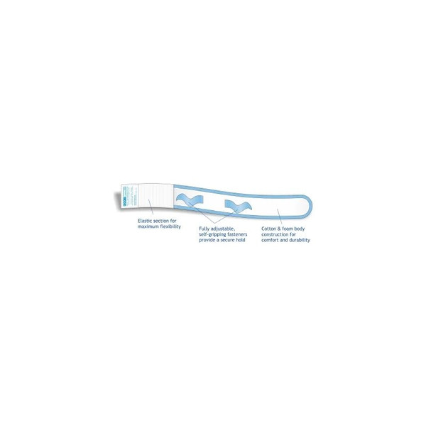 Urocare - 6356 - Products - Leg Bag Strap 13 To 20 Inch Long Small 2 Wide Fabric Hook And Loop