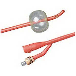 Bard Rochester - Bardex - 0102SI16 - I.C. Infection Control 2-Way Foley Coude Catheter, Silver Hydrogel Coated, 16 Fr, 5 Cc Balloon Capacity 