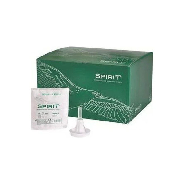 Bard Rochester - Spirit - 35305 - Male External Catheter 1 Self - Adhesive Seal Hydrocolloid Silicone X - Large