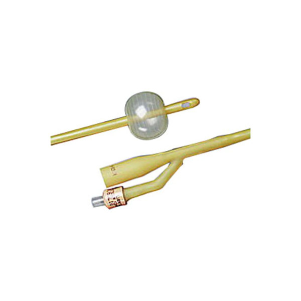 Bard Rochester - Bardex I.C. - 0166Si28 - Foley Catheter 2 - Way Standard Tip 30 Cc Balloon 28 Fr Silver Alloy Coated Latex