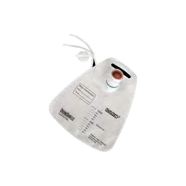 Bard Rochester - Dignishield Sms - Sms2B1L - Fecal Collection Bag One - Piece System Closed End