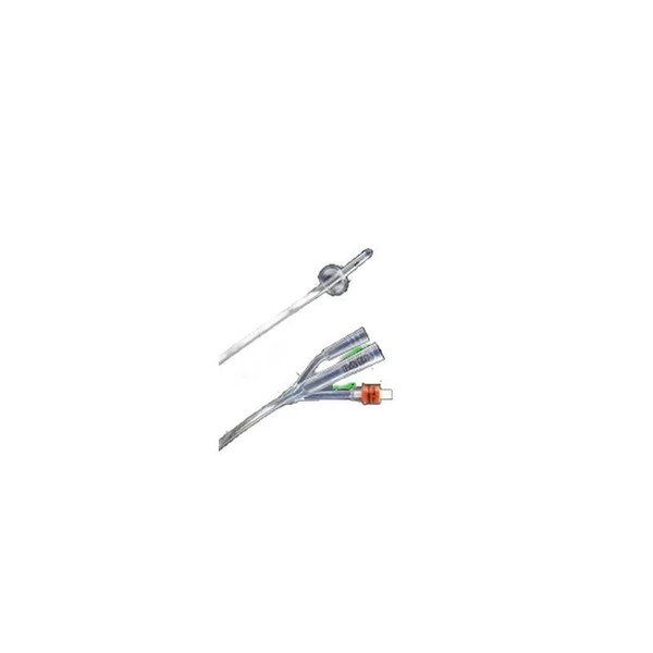 Bard Rochester - Lubri-Sil I.C. - 73018Si - Foley Catheter 3 - Way Standard Tip 30 Cc Balloon 18 Fr Antimicrobial Hydrogel Coated Silicone