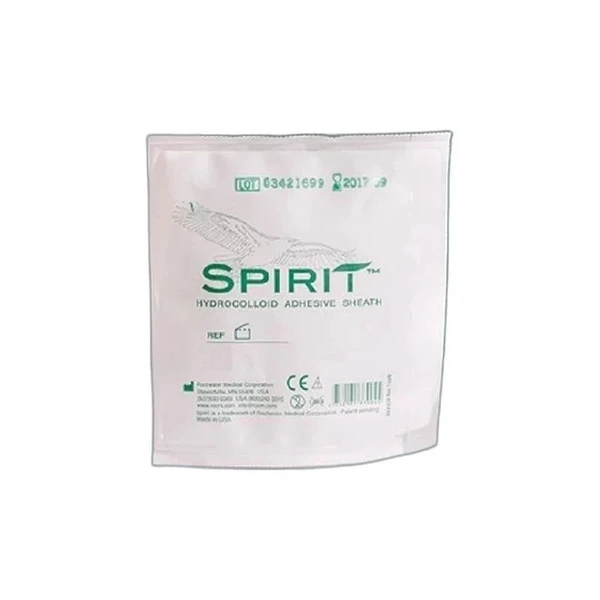 Bard Rochester - Spirit - 37303 - 2 Male External Catheter Self - Adhesive Band Hydrocolloid Silicone Intermediate