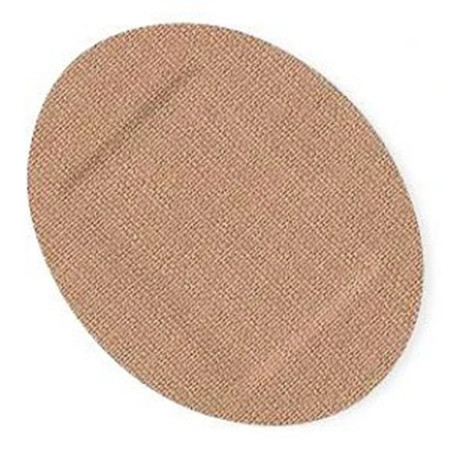 Cardinal Health - Curity - 44109 - Adhesive Strip 1 X 1/4 Inch Fabric Oval Tan Sterile
