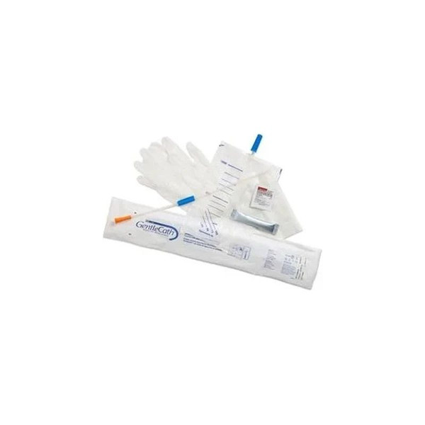 Convatec - Gentlecath - 509009 - Hydrophilic Urinary Catheter Male With Water Sachet And Insertion Kit Straight 8Fr 15.7"