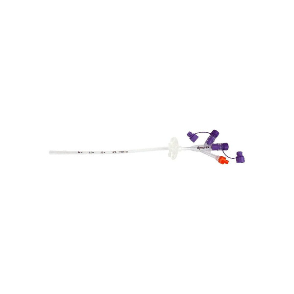 Dynarex - 5114 - 3 Port Gastrostomy Tube With Enfit Connector 18 Fr Silicone Sterile