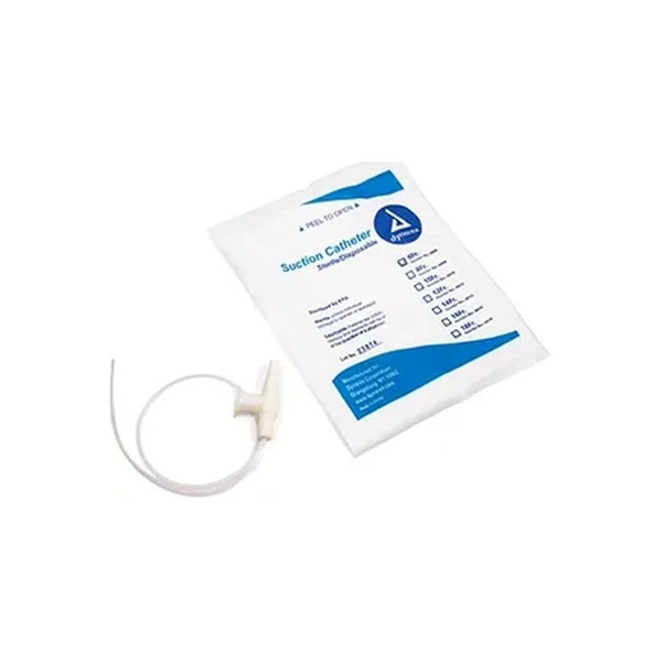 Dynarex - Breathing Tube - 4810 - Suction Catheters, 10 Fr Sterile