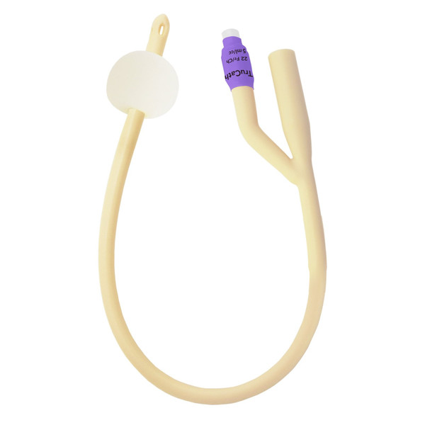 Hr Healthcare - Ls2030 - Trucath Silicone - Elastomer Coated Latex Foley Catheter, 2 - Way, 20 Fr, 30 Ml Balloon
