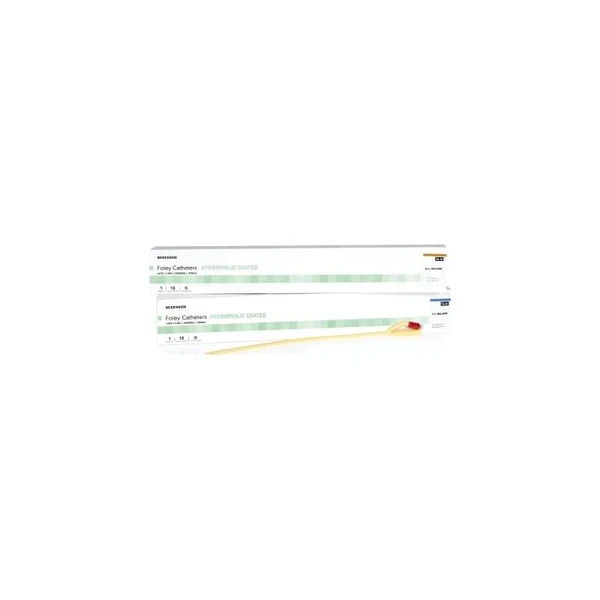 Mckesson - 16-Lfol512C - Foley Catheter 2 - Way Coude Tip 5 Cc Balloon 12 Fr Latex