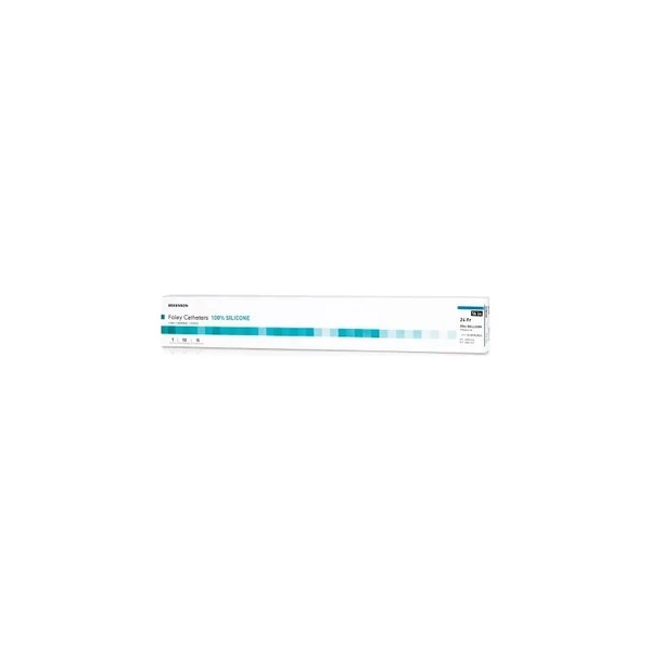 Mckesson - 16-Sfol3024 - Foley Catheter 2 - Way Standard Tip 30 Cc Balloon 24 Fr Silicone