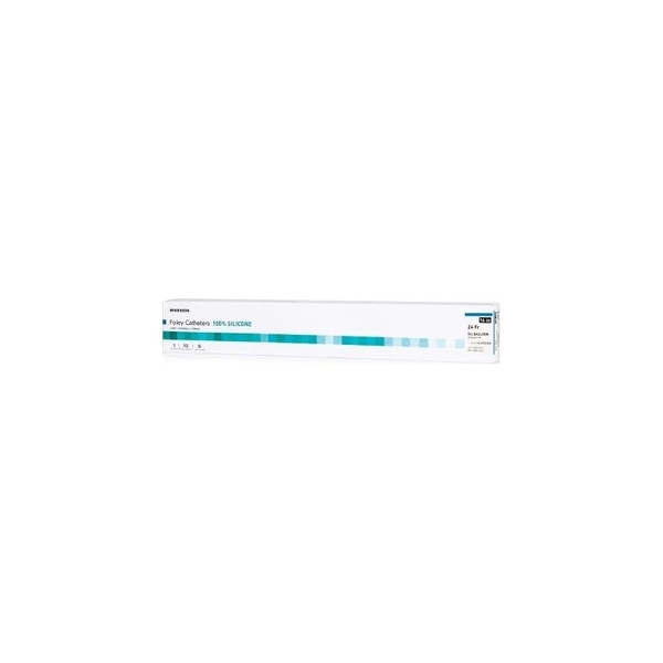 Mckesson - 16-Sfol524 - Foley Catheter 2 - Way Standard Tip 5 Cc Balloon 24 Fr Silicone