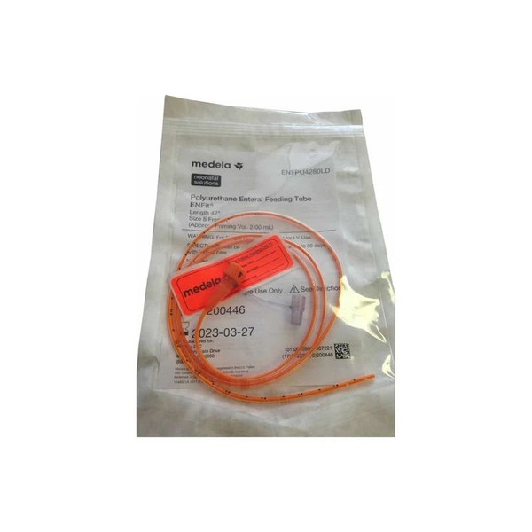 Medela - Enfsi6080Ld - Neonatal Nasogastric Feeding Tube With Enfit Connector 8 Fr 23.6 Inch Silicone