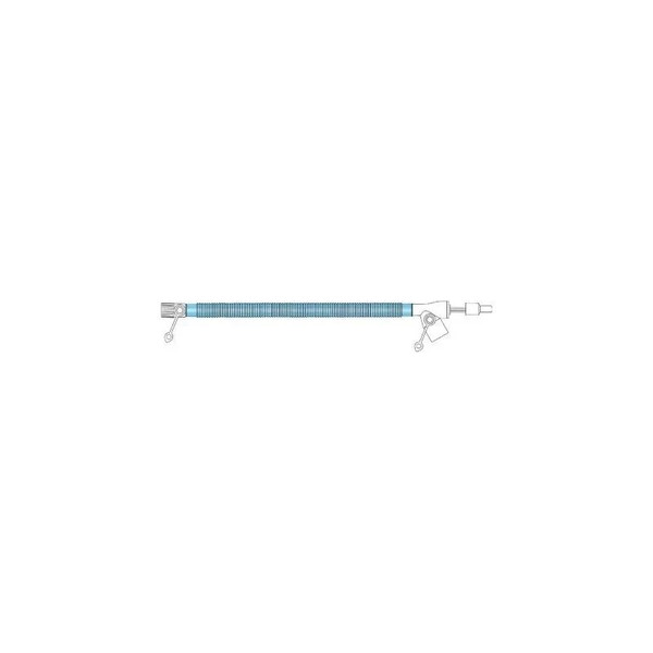 Medline - ConchaSmart - HUD78030 - Ventilator Circuit Corrugated Tube 60 Inch Single Limb Pediatric Without Breathing Bag Patient Use Heated 