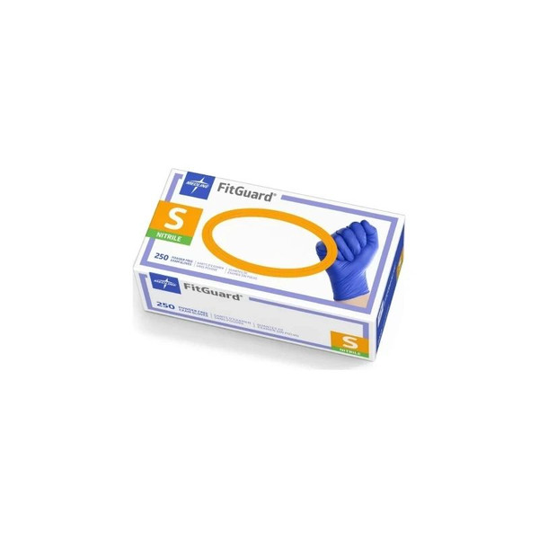 Medline - Fg2501 - Industries Blue Nitrile Powder Free Exam Glove, Size Small