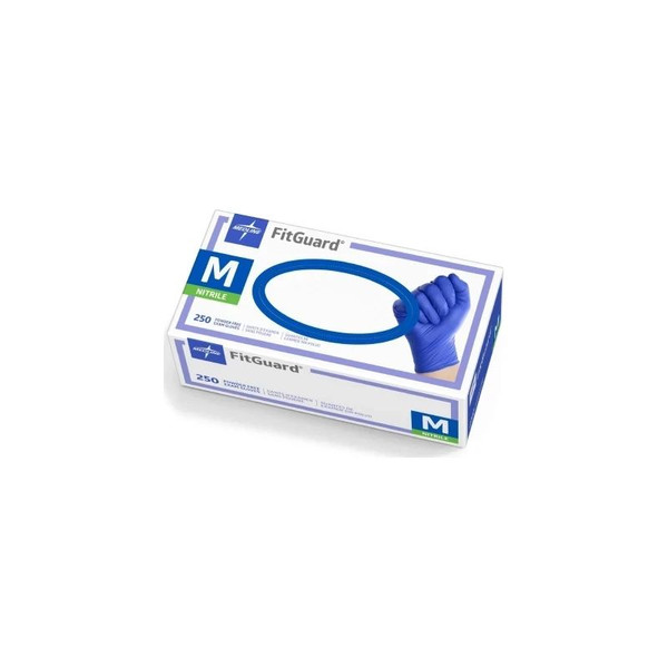 Medline - Fg2502 - Industries Blue Nitrile Powder Free Exam Glove, Size Medium