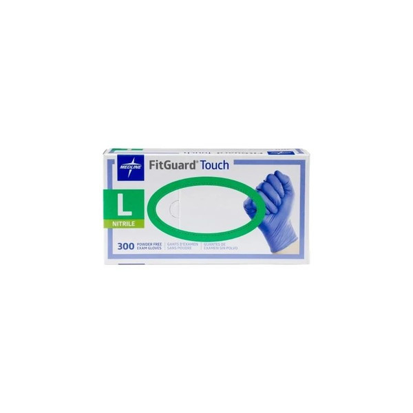 Medline - Fitguard - Fg3003 - Touch Nitrile Exam Gloves