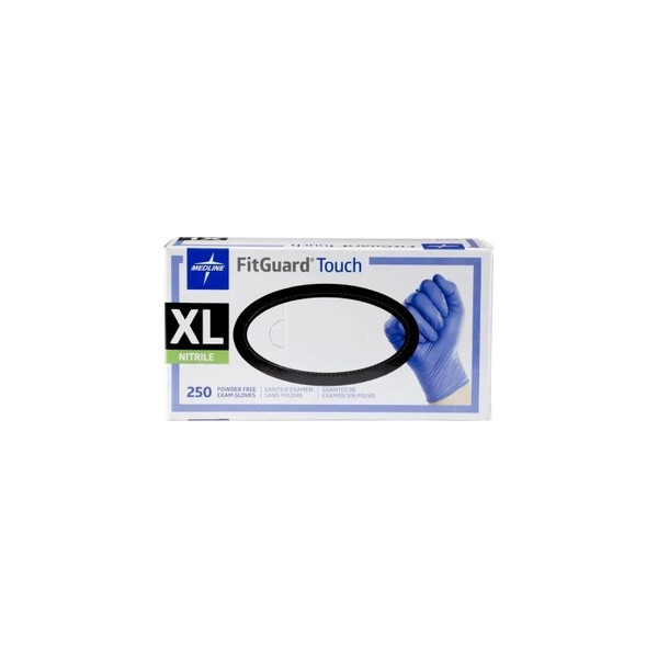 Medline - Fitguard - Fg3004 - Touch Nitrile Exam Gloves