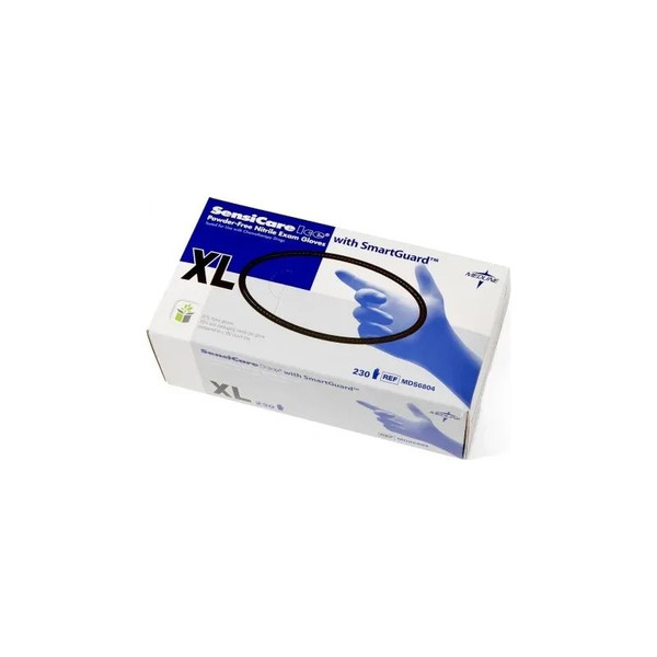 Medline - Sensicare - Mds6804h - Ice Nitrile Exam Gloves