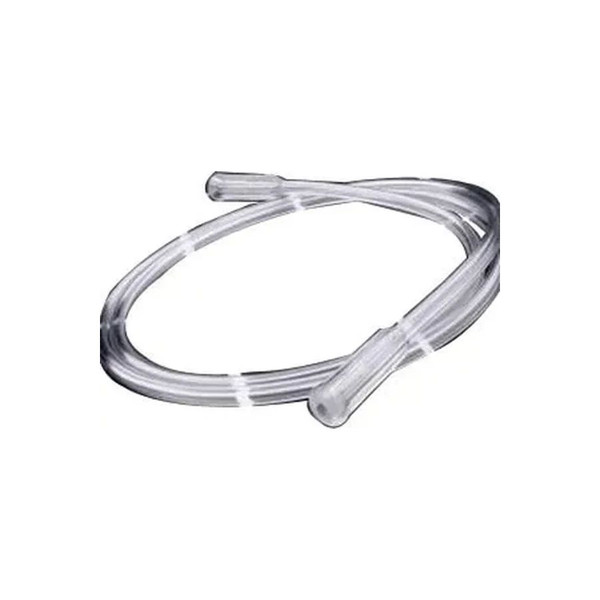 Salter Labs - Oxygen Tube - 2030-30-20 - Supply Tube, 30', 3 Channel Safety Tubing, Latex - Free Ribbed End Piece With Rounded And Tapered Edges When Uncoiled, Tubing Remains Straight No "Memory", Clear Tubing.