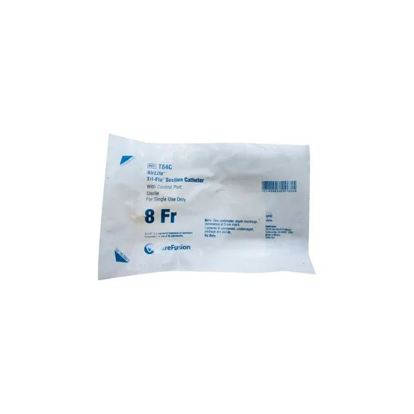 Sun Med - Airlife - T64C - Cath Suct W/Cntl 8Fr Carfus