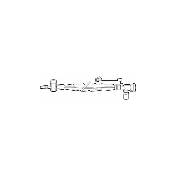 Sun Med - Ballard Trach Care - 21603 - Elbow, Dbl Swvl 12Fr 12
