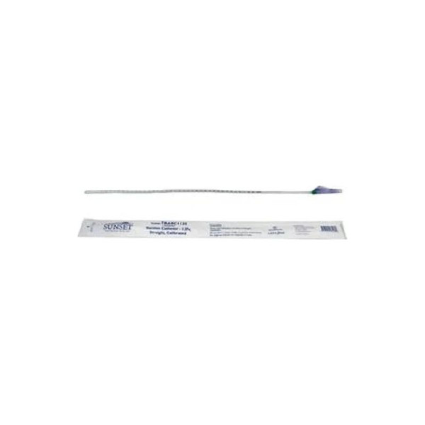 Sunset Healthcare Solutions - Trasc114Scv - Suction Catheter: Chimney Valve, Whistle Tip, Straight, Calibrated, Sterile - 14Fr